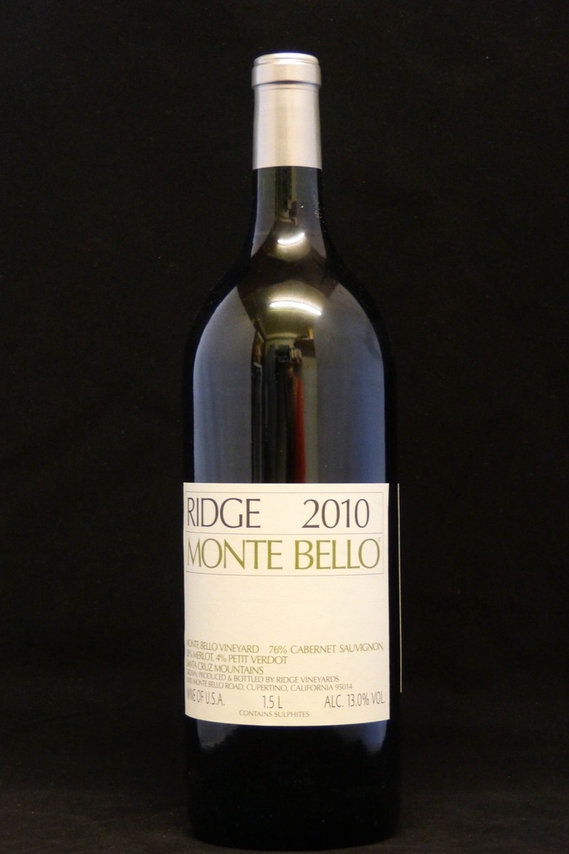2010er Ridge Monte Bello Cabernet Sauvignon Magnum 1,5Ltr