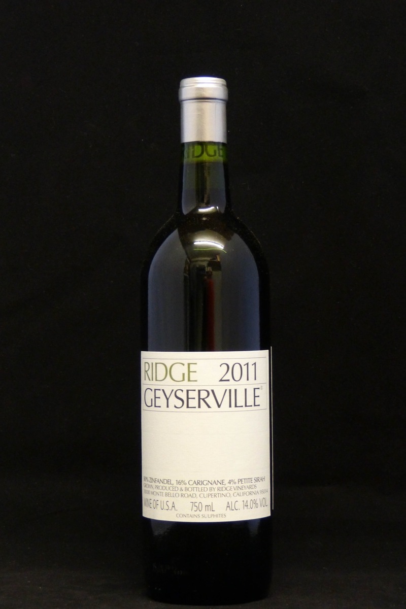2011er Ridge „Geyserville“ 0,75Ltr