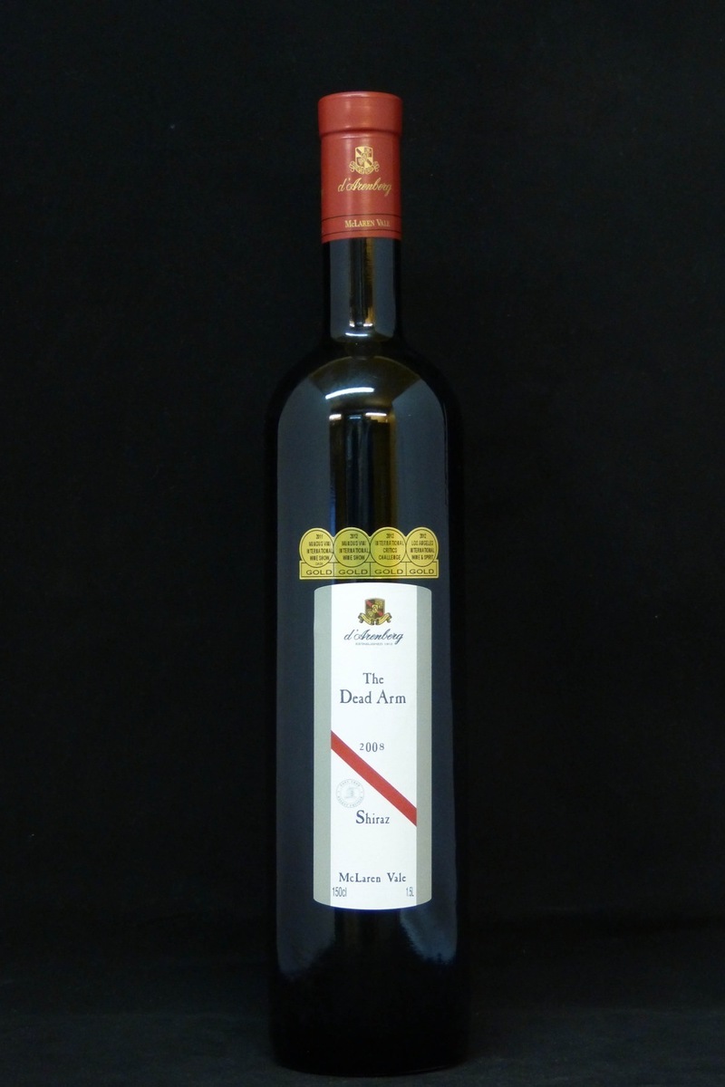 2008er D´Arenberg Winery "Dead Arm" Shiraz 15,0 %Vol Magnum 1,5Ltr