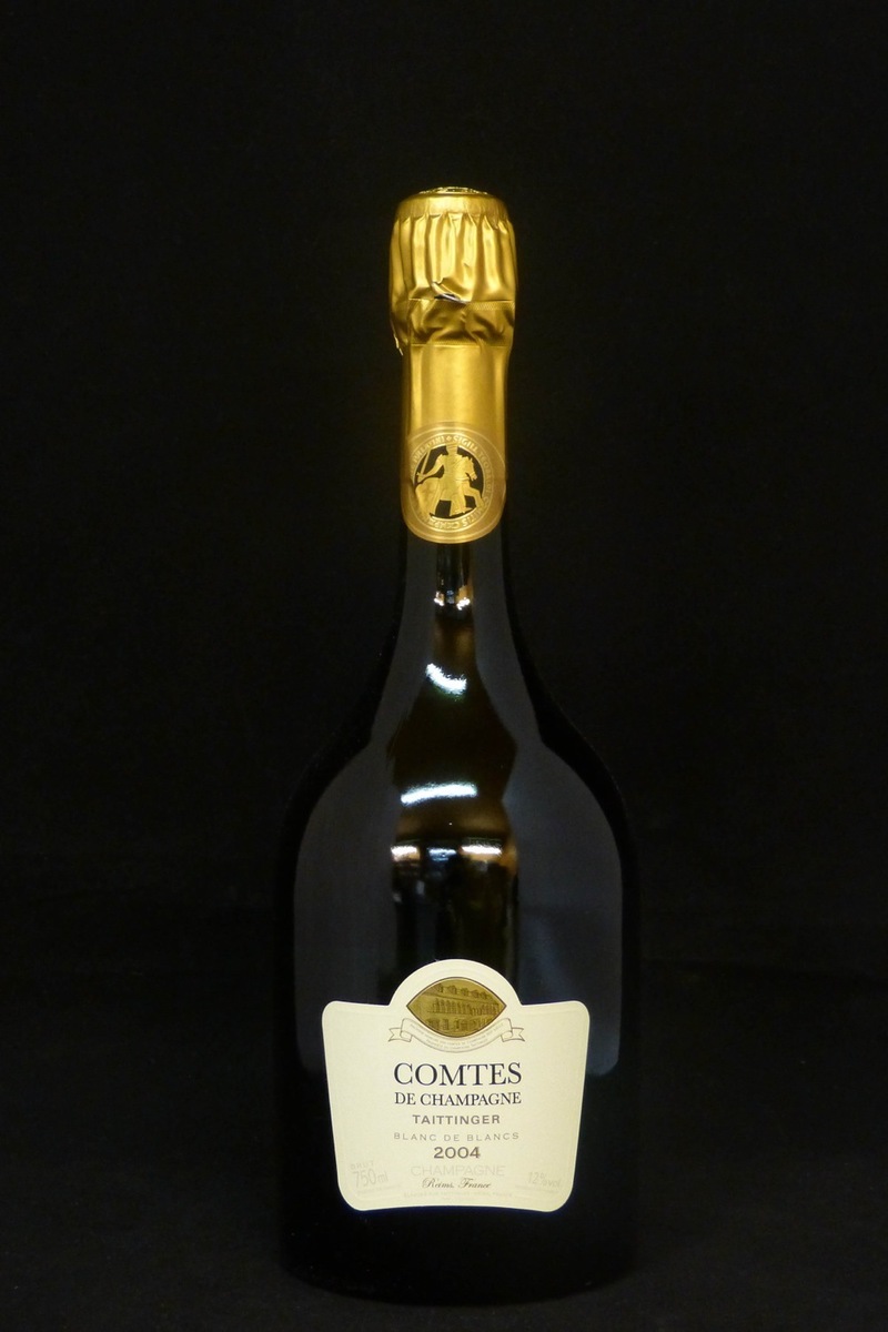 2004er Taittinger Champagner Comtes de Champagne Blanc de Blanc 12,0 %Vol 0,75Ltr