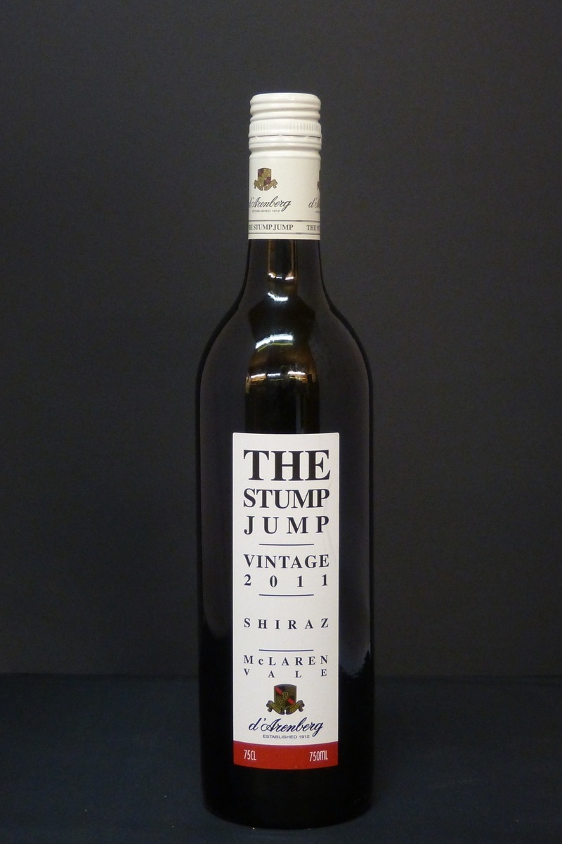2011er D´Arenberg Winery The Stump Jump Shiraz 0,75Ltr