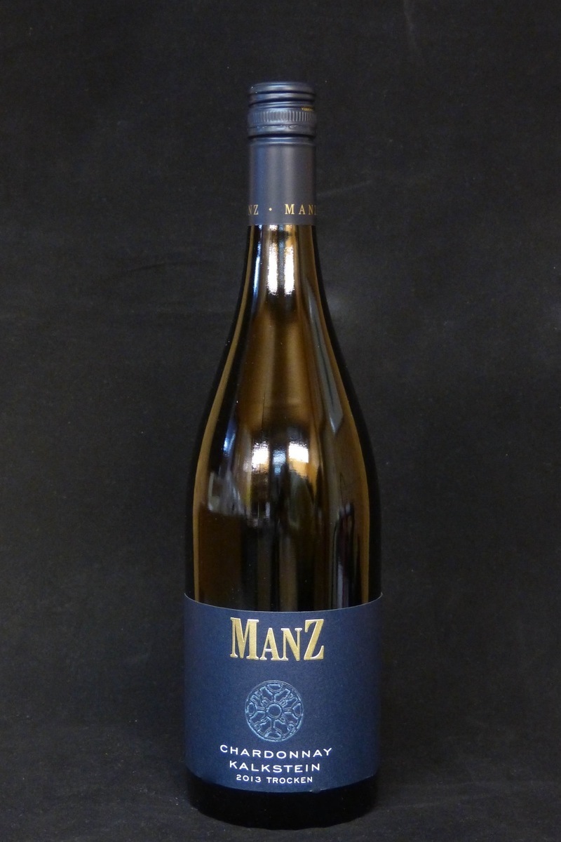 2013er Weingut Manz Chardonnay Spätlese Kalkstein trocken 0,75Ltr