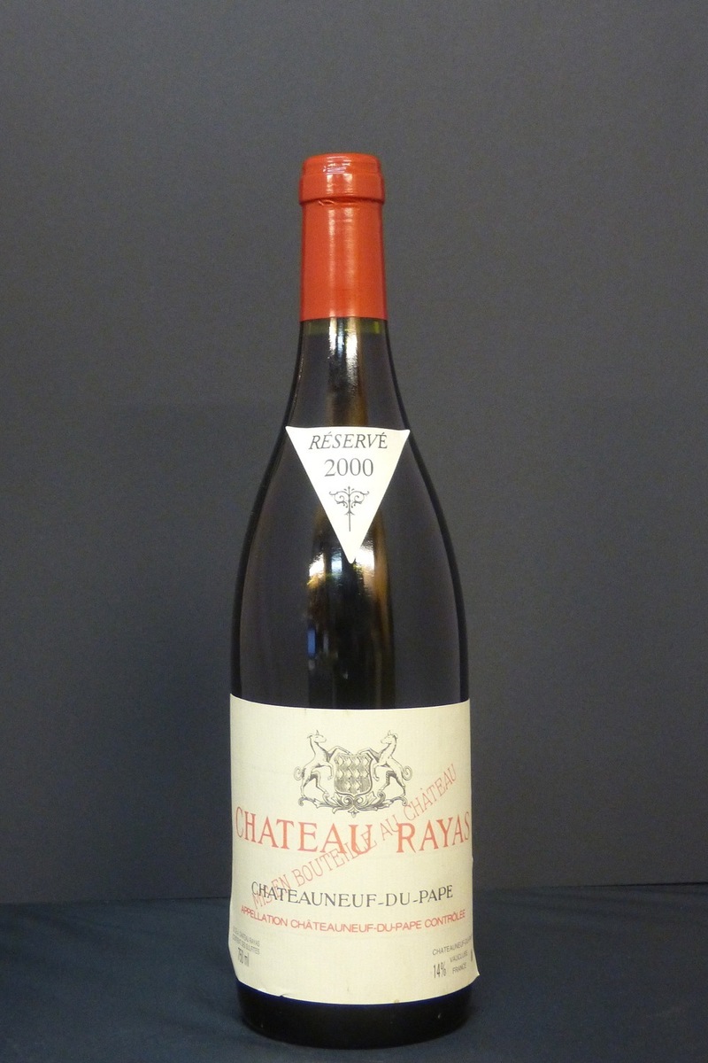 2000er Chateauneuf du Pape Chateau Rayas Rouge 14,0 %Vol 0,75Ltr