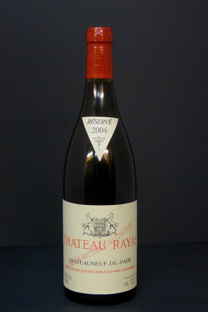 2004er Chateauneuf du Pape Chateau Rayas Rouge 14,0 %Vol 0,75Ltr