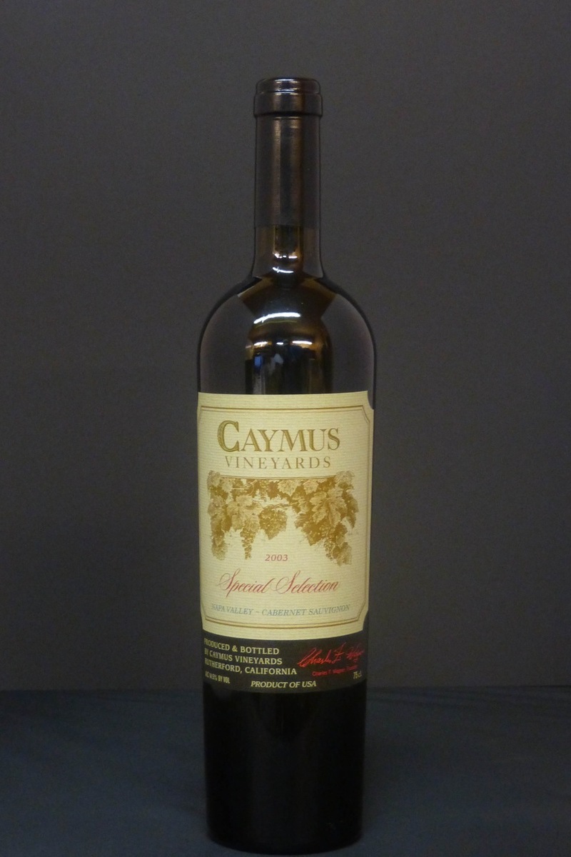 2003er Caymus „Special Selection“ Cabernet Sauvignon 0,75Ltr