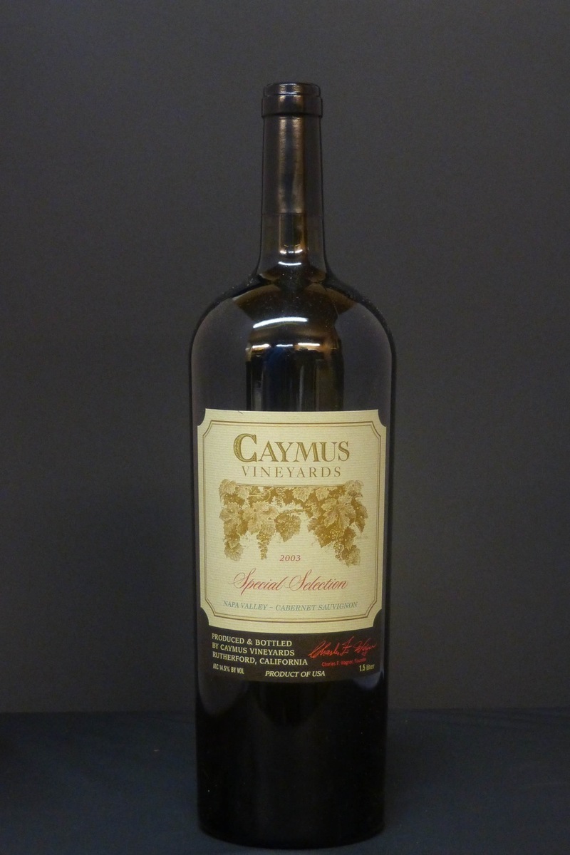 2003er Caymus 1,5 „Special Selection“ Cabernet Sauvignon Magnum 1,5Ltr