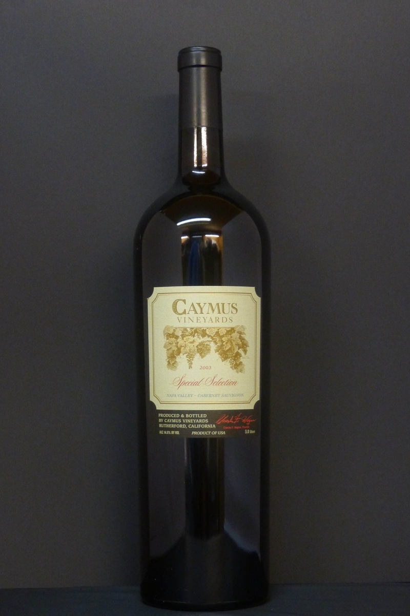 2003er Caymus 3,0 „Special Selection“ Cabernet Sauvignon Doppelmagnum 3,0Ltr