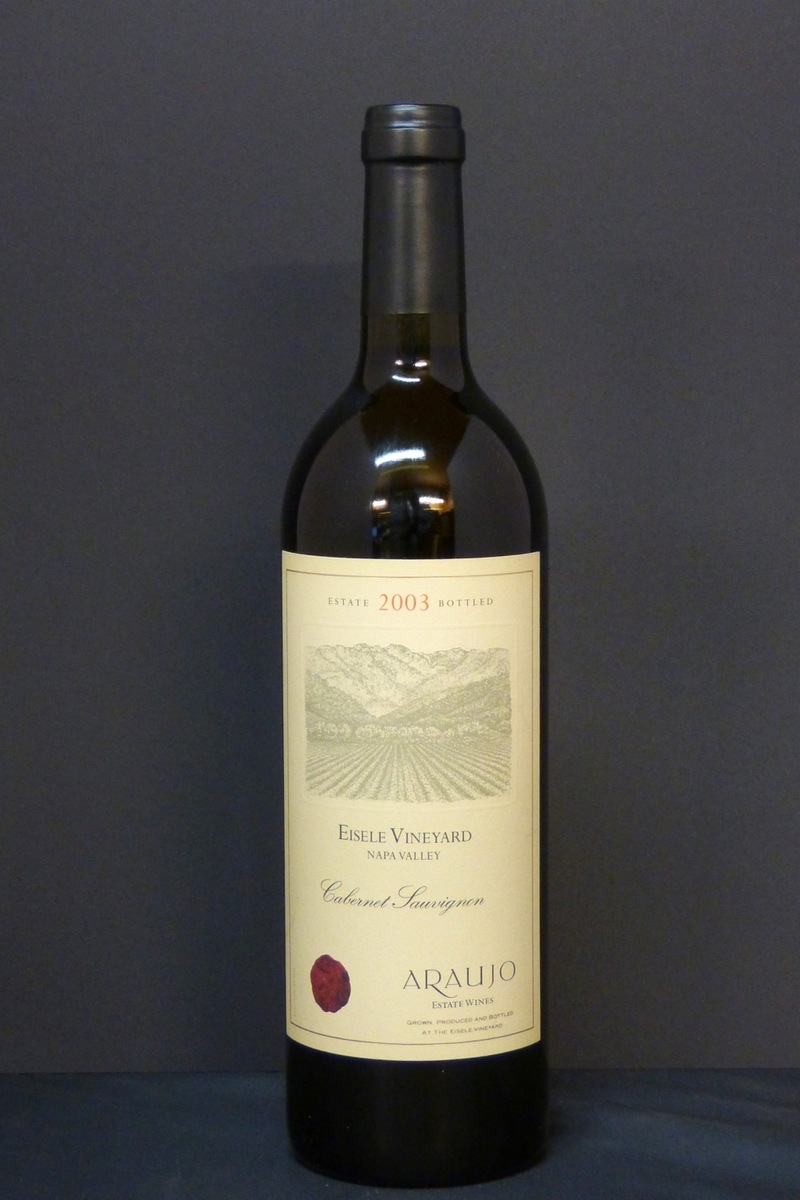 2003er Araujo "Eisele-Vineyard" Cabernet-Sauvignon 14,5 %Vol