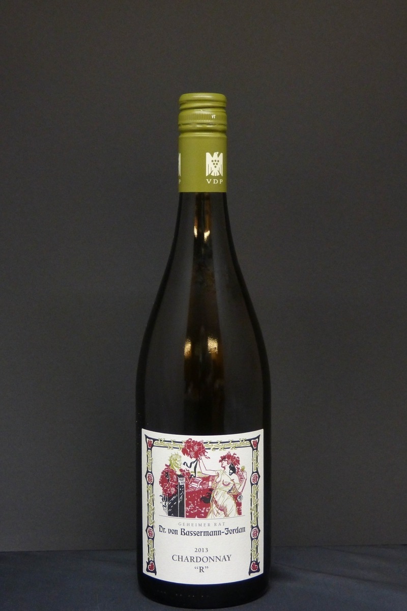 2013er Weingut Bassermann-Jordan Chardonnay -R- trocken 13,5 %Vol 0,75Ltr