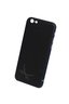 Iphone 6 Plus Carbon Hülle/Cover schwarz mit Logo anthrazit