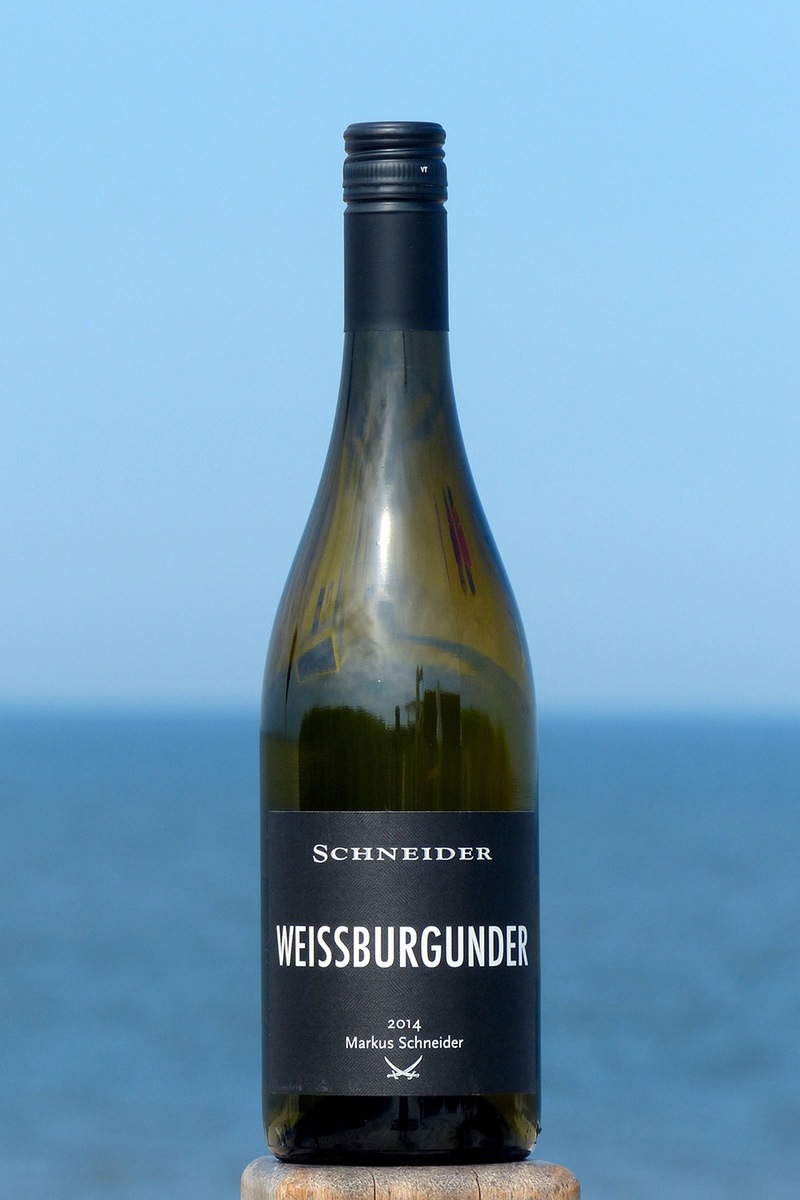 2014er Schneider Weissburgunder - only Sansibar 12,5 %Vol 0,75Ltr