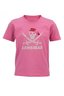 Kinder T-Shirt SKULL , Pink, Gr. 128/134