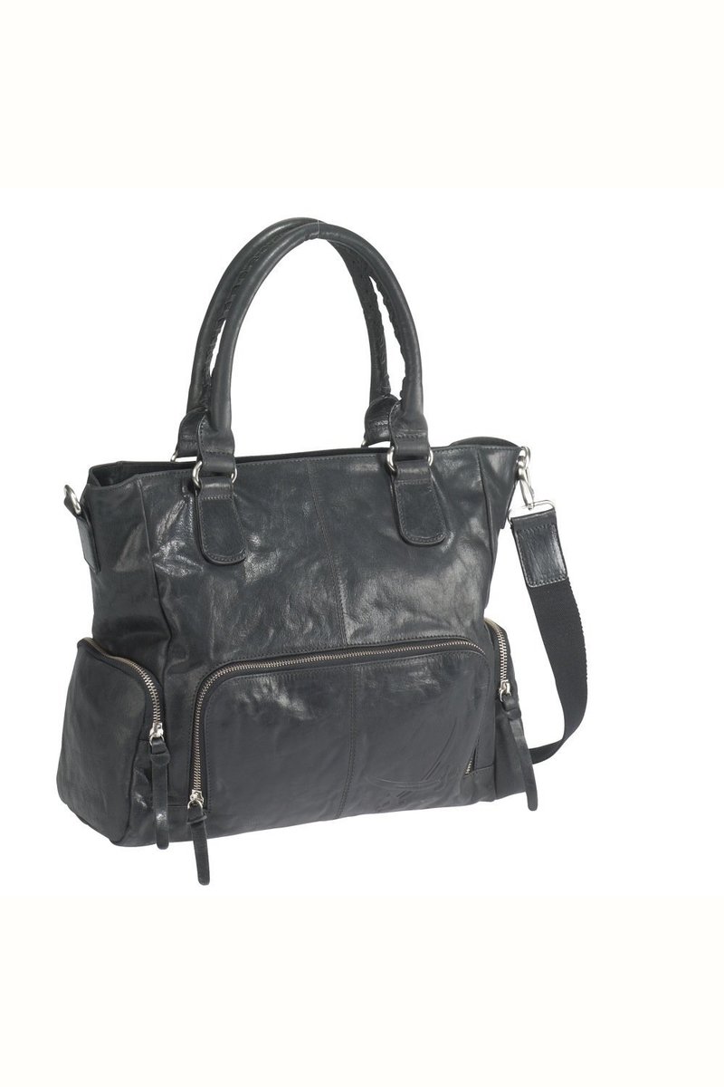 B-038 BA Shopper Bag A4, Black, Gr. one size