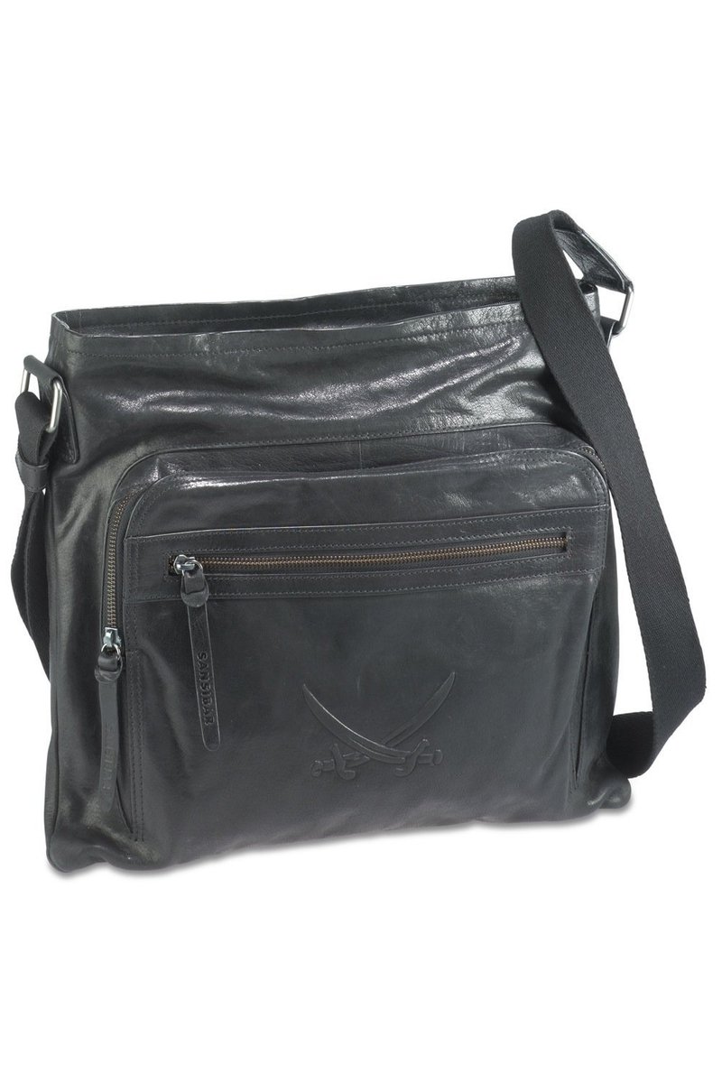 B-042 BA Shoulder Bag , Black, Gr. one size