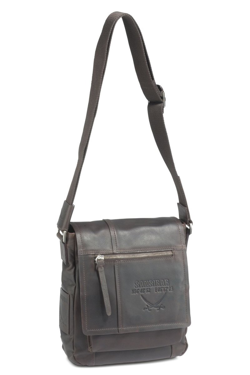 B-056 SC Shoulder Bag, Espresso, Gr. one size