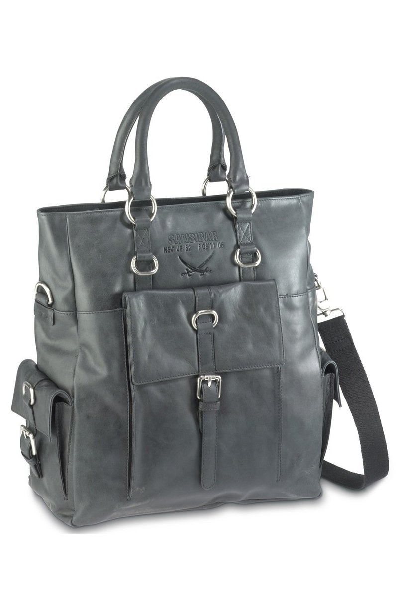 B-082 HA Shopper Bag A4, Black, Gr. one size