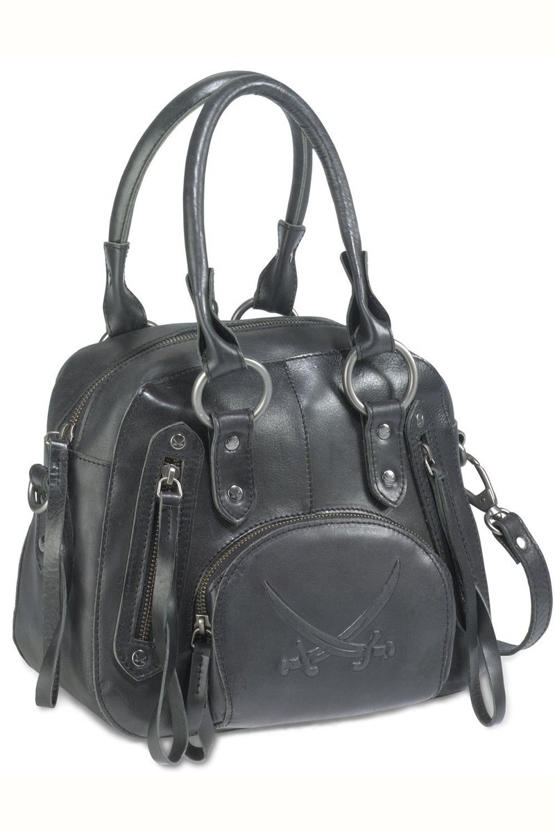 B-097 PO Zip Bag, Black, Gr. one size