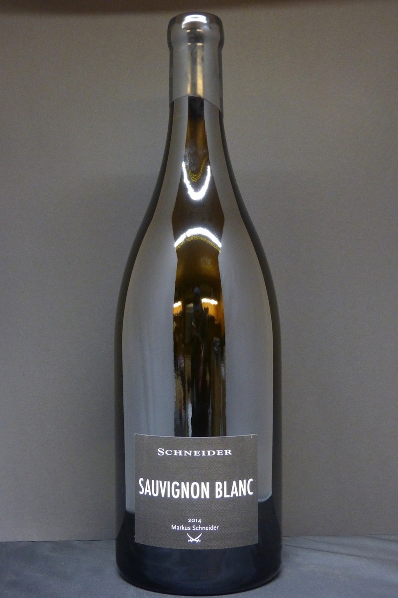 2014er Schneider Sauvignon Blanc 12,5 %Vol Doppelmagnum 3,0Ltr