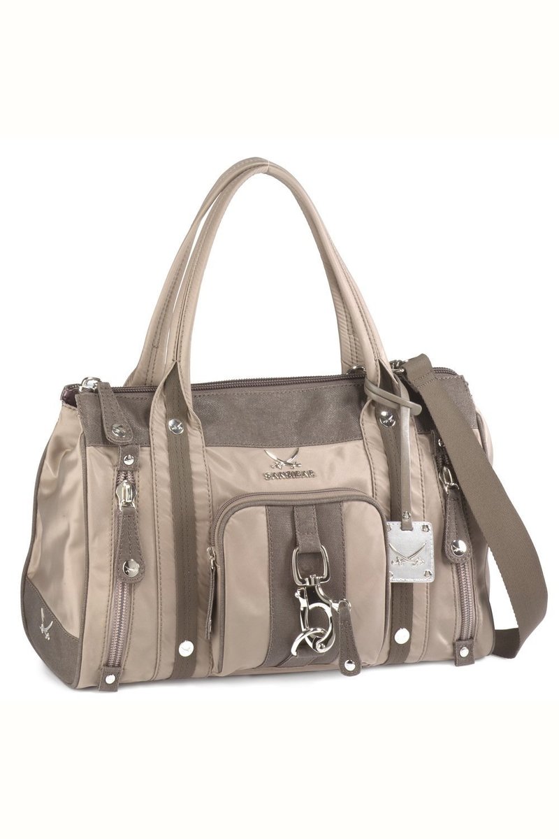 B-339 TY Zip Bag, Taupe, Gr. one size