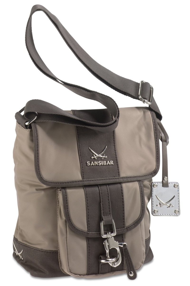 B-341 TY Crossover Bag, Taupe, Gr. one size