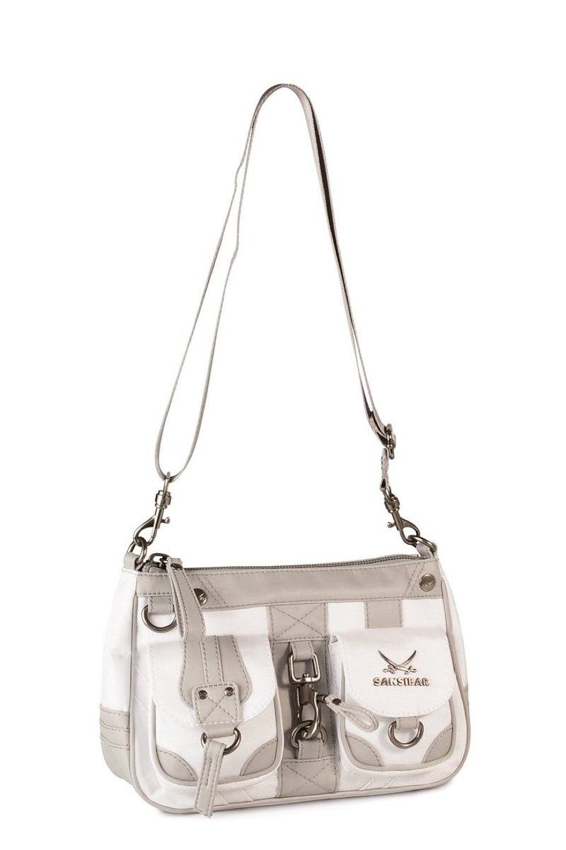B-488 CA Zip Bag, White, Gr. one size size