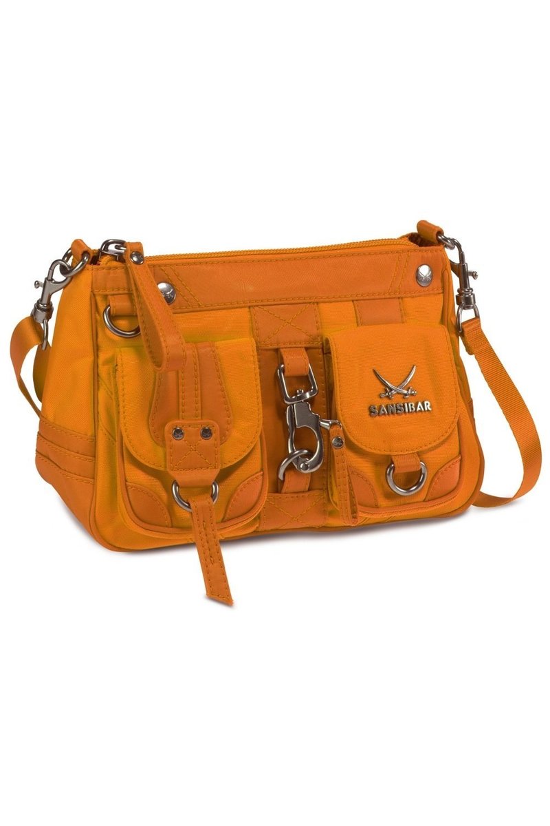 B-488 CA Zip Bag, Orange, Gr. one size size