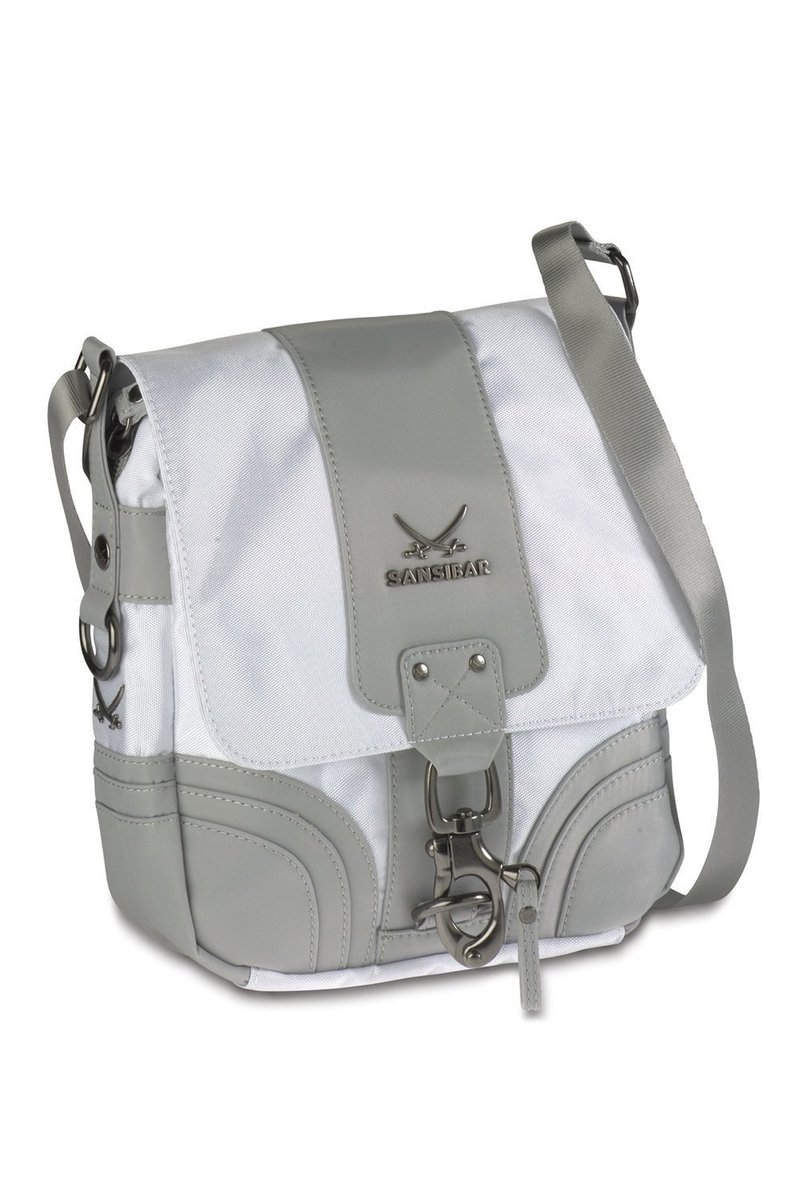 B-495 CA Crossover Bag, White, Gr. one size