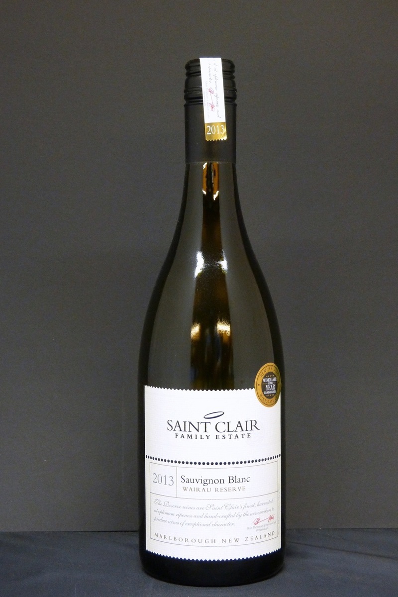 2013 Saint Clair Sauvignon Blanc "Wairau" 13,0 %Vol 0,75Ltr