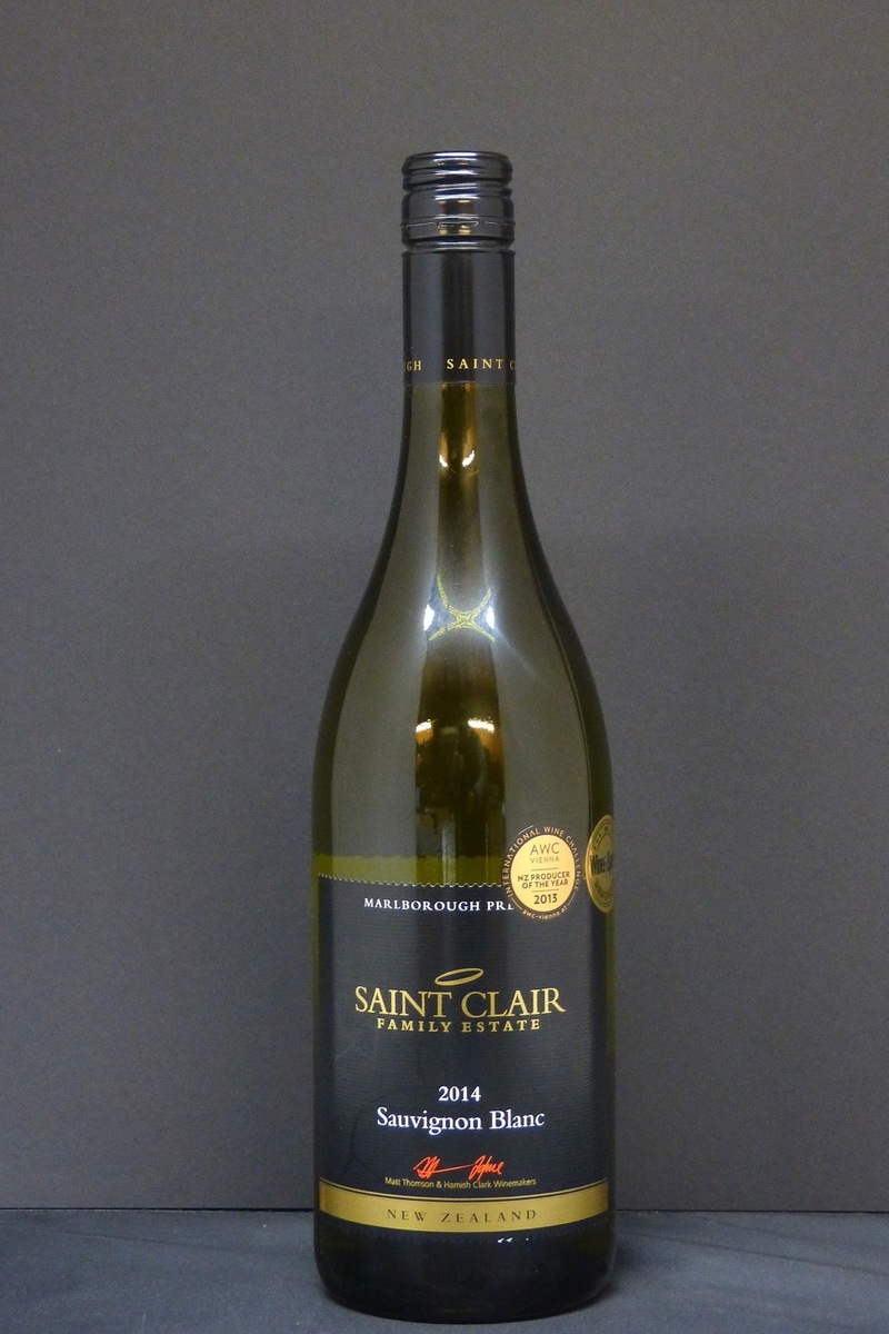 2014er Saint Clair Sauvignon Blanc 13,0 %Vol 0,75Ltr