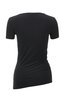 Damen T-Shirt V-Ausschnitt BASIC 0113, Black, Gr. XXL
