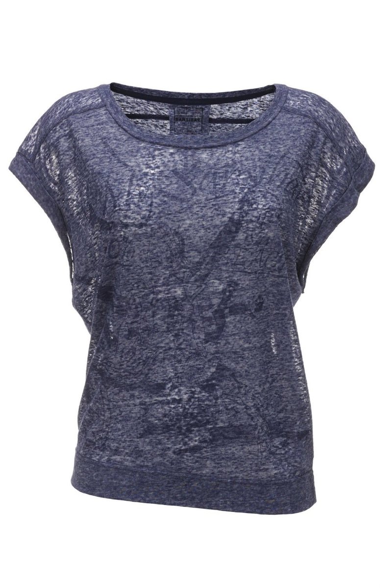Damen T-Shirt PIRATE LADY 0113, Blue, Gr. XXL
