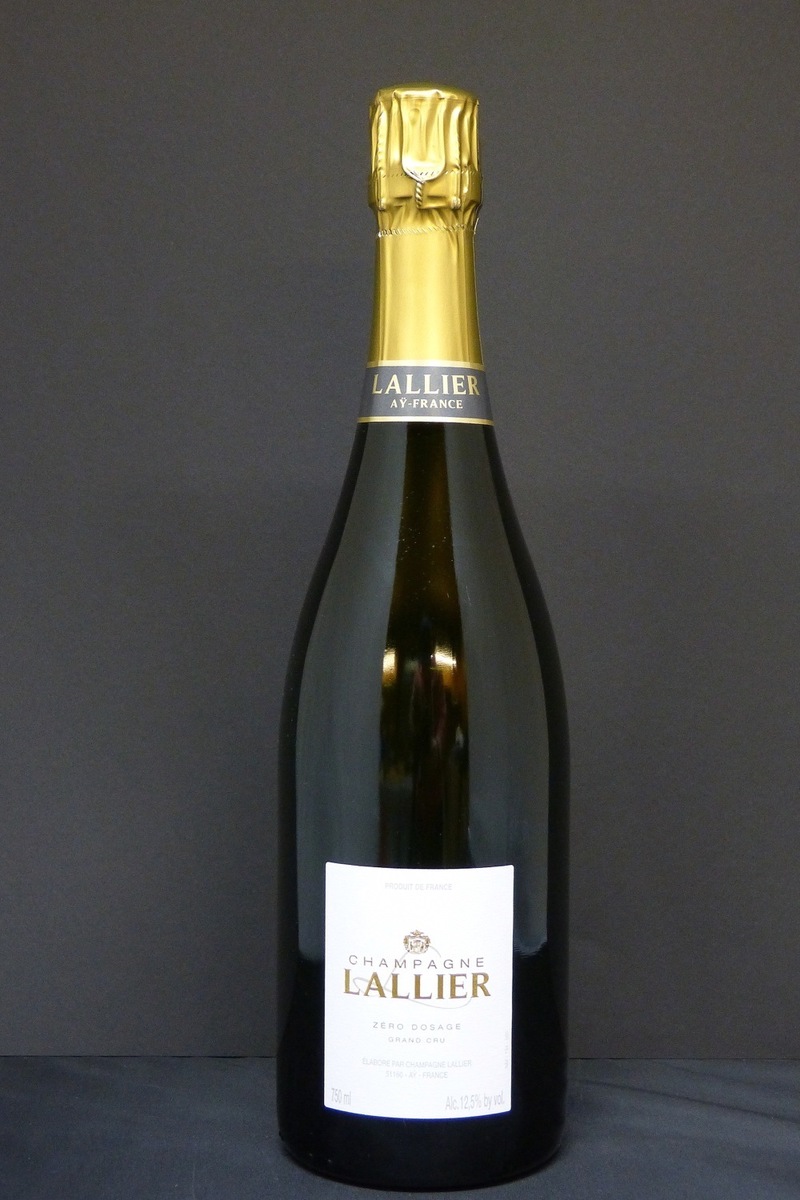 Champagne Lallier Zero Dosage Grand Cru 12,5 %Vol 0,75Ltr