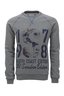 Herren Sweater S-1978 0113, Greymelange, Gr. XXXL