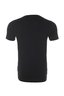 Herren T-Shirt Pima Cotton V-Ausschnitt Doppelpack , Black, Gr. XS