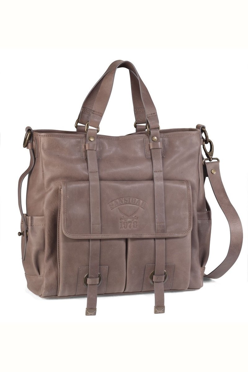 B-118 BY Shopper Bag A4, Taupe, Gr. one size