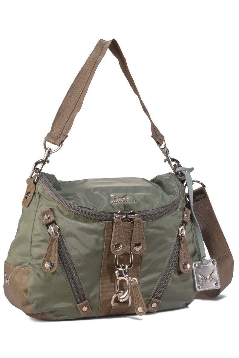 B-347 TY Zip Bag, Olive, Gr. one size