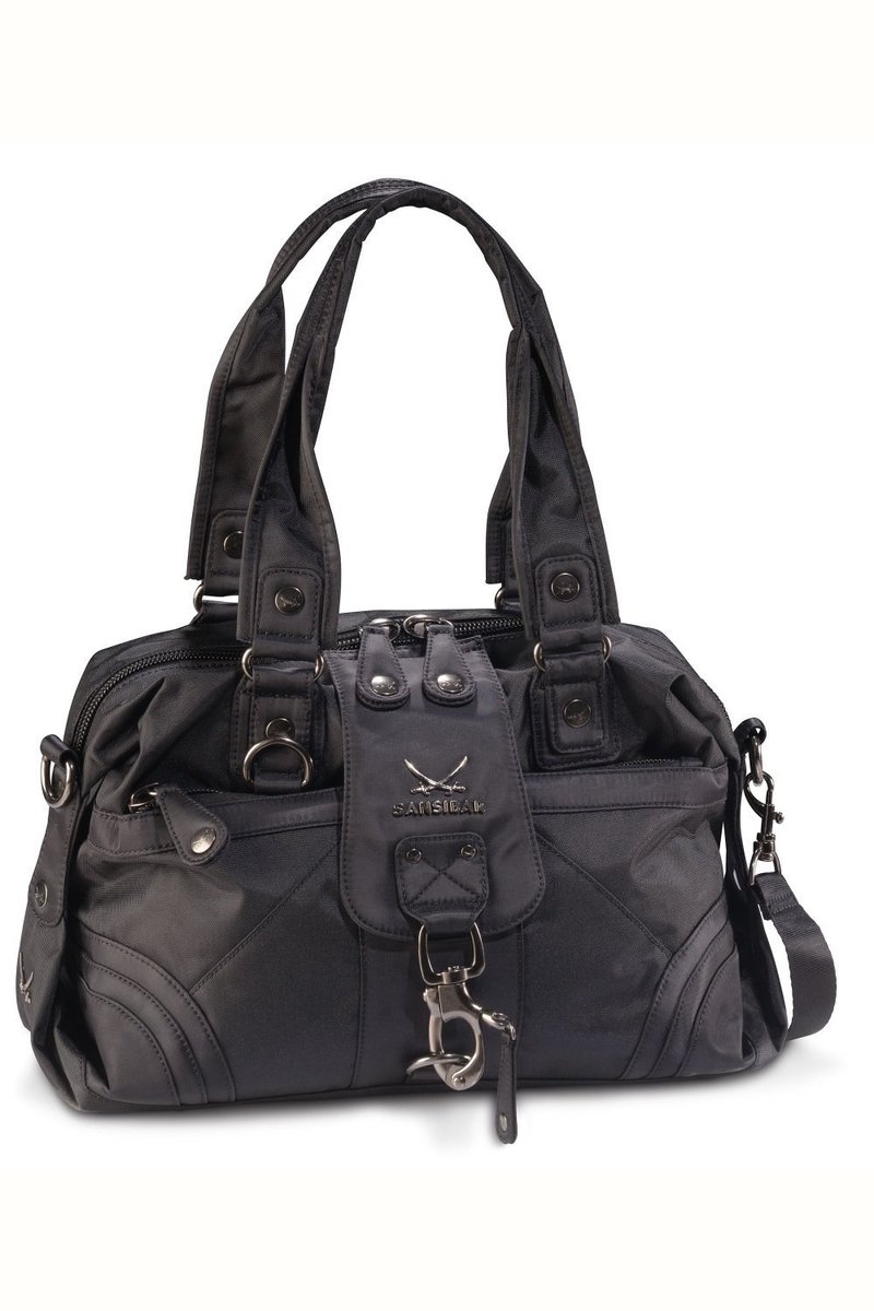 B-509 CA Zip Bag, Black, Gr. one size size