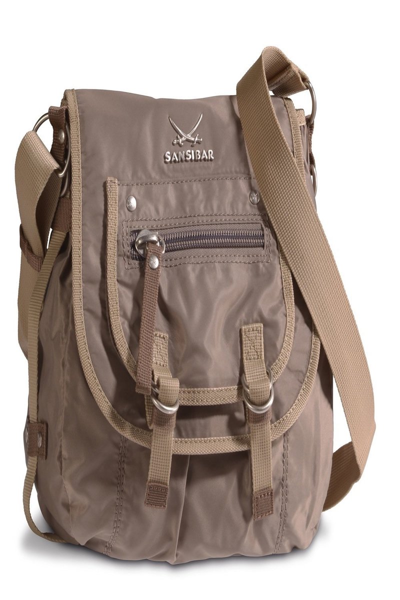 B-426 RI Flap Bag, Taupe, Gr. one size