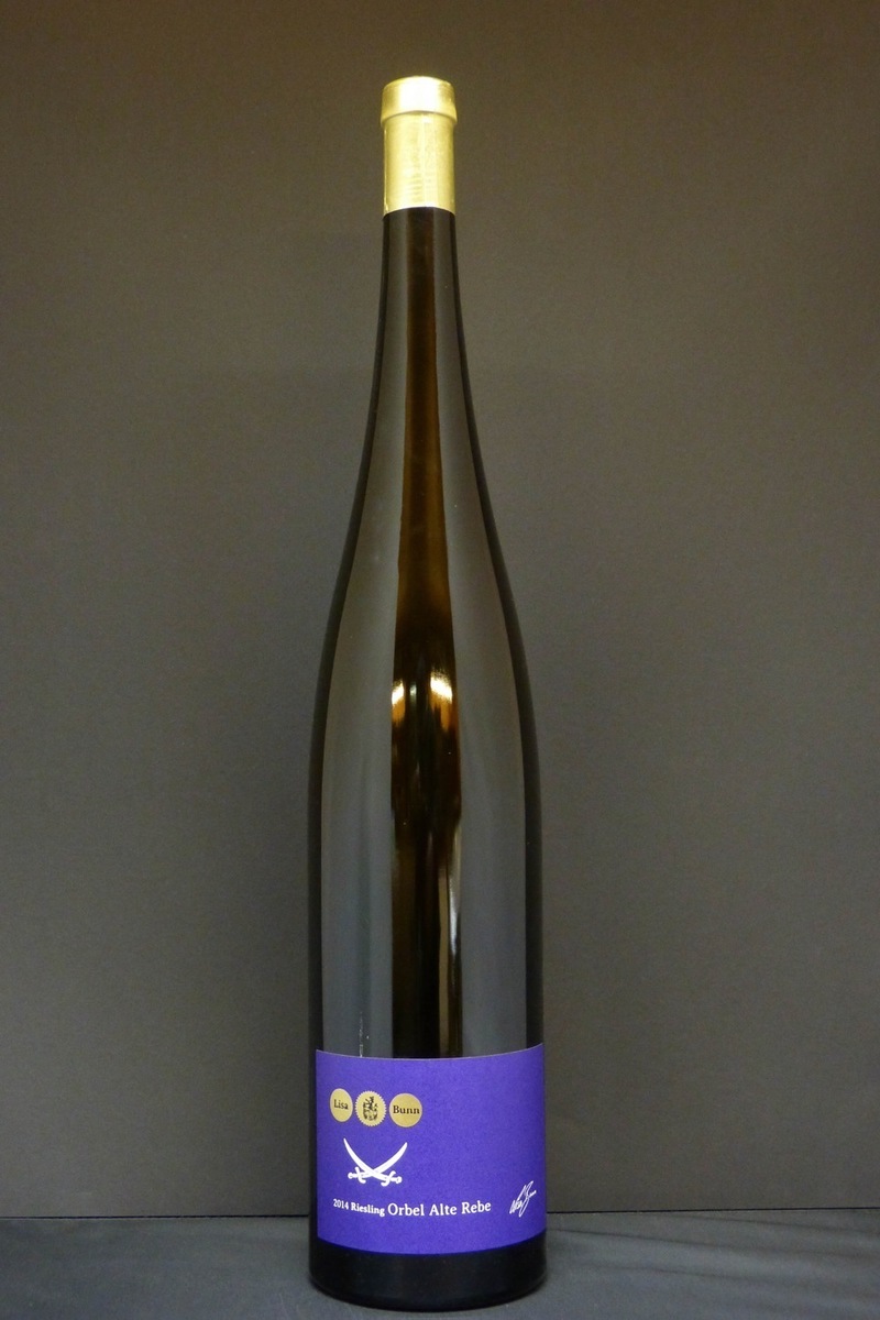 2014er Weingut Bunn Nierstein Orbel Riesling Alte Rebe 13,0 %Vol Magnum 1,5Ltr