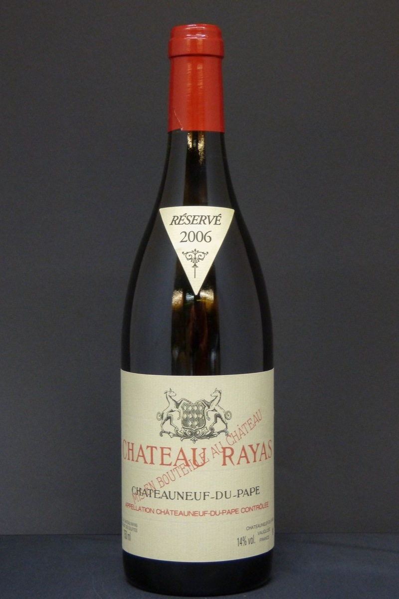2006er Chateauneuf du Pape Chateau Rayas Rouge 14,0 %Vol 0,75Ltr