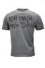 Herren T-Shirt Udo Lindenberg Limited Edition ICH MACH MEIN DING , Anthrazit, Gr. L