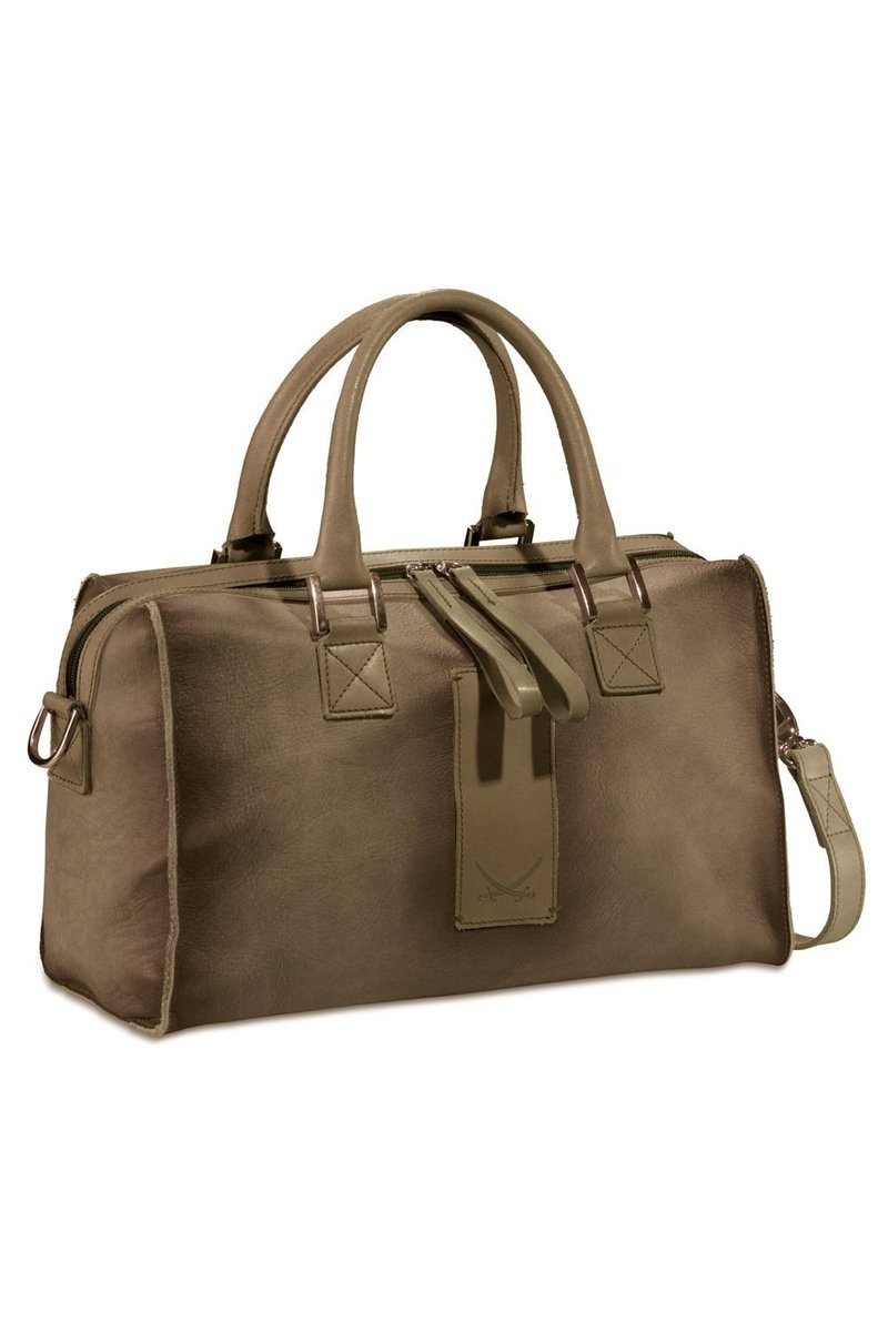 B-777 AE Zip Bag, Taupe, Gr. one size