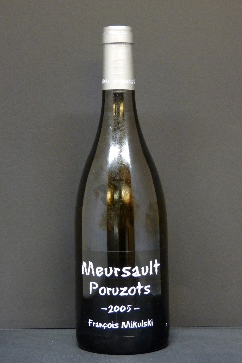 2005er Domaine Francois Mikulski Meursault 1er Cru Poruzots 13,0 %Vol 0,75Ltr