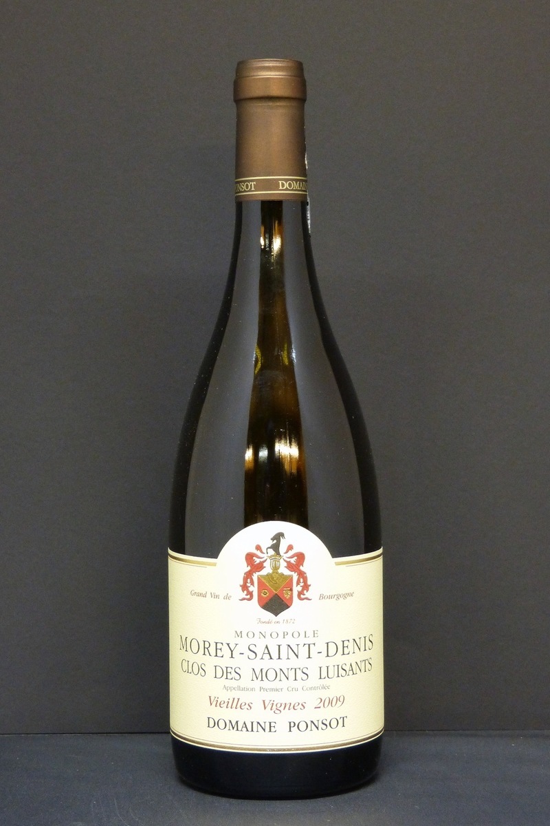 2009er Domaine Ponsot Morey St. Denis Clos de Monts Luisants Vieilles Vignes 1er Cru 0,75Ltr