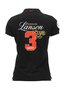 Damen Poloshirt LANSON 2014, Black, Gr. XXL