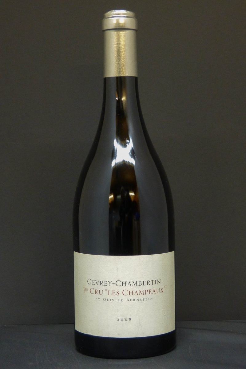 2008er Olivier Bernstein Gevrey-Chambertin 1er Cru "Les Champeaux" 13,5 %Vol 0,75Ltr