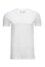 Herren T-Shirt Pima Cotton V-Ausschnitt Einzelpack 0115, White, Gr. XXXL