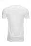 Herren T-Shirt Pima Cotton V-Ausschnitt Einzelpack 0115, White, Gr. S