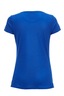 Damen T-Shirt Pima Cotton , Electric blue, Gr. L