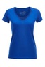 Damen T-Shirt Pima Cotton , Electric blue, Gr. S
